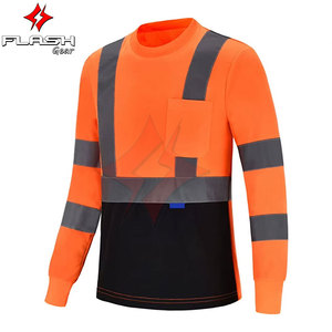 เสื้อโปโลทำงานนิรภัยสะท้อนแสง ANSI Class 1 ระบายอากาศ กันน้ำ ผลิตตามสั่ง พร้อมโลโก้ที่กำหนดเองสำหรับผู้ชาย - Product Image 4