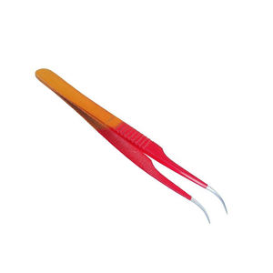 Venta al por mayor 2024 pinzas de extensión de pestañas de acero inoxidable personalizables punta puntiaguda tipo logotipo volumen herramienta gran cantidad de belleza - Product Image 5