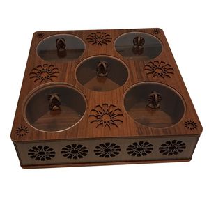 Caja de Madera para Dulces para Regalos de Navidad, Brinda un Toque Rústico y Cálido al Empaque de Dulces Navideños - Product Image 4