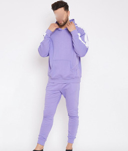 Wholesale Online 2025 100% Cotton Full Zip Tracksuit High Quality <b>Sets</b> Custom logo Sport Tracksuit for <b>Men</b> - Product Image 4