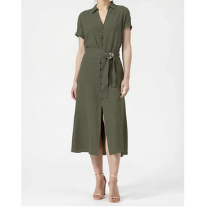 Vestidos de buena calidad lavables personalizables ropa de calle elegante para mujer OEM ODM fabricante de Vietnam - Product Image 1