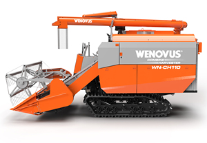 Mini Cosechadora de Maíz de Dos Hileras, Autopropulsada con Transmisión por Engranajes, Cosechadora Combinada de 120-150 HP Accionada por Tractor - Product Image 6