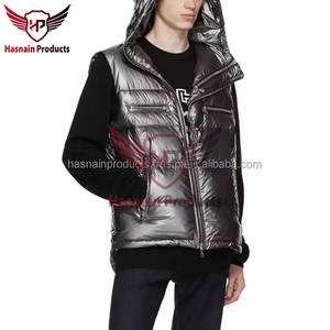 Chaleco acolchado de invierno informal elegante, chalecos personalizados de alta calidad con múltiples bolsillos, productos Hasnain transpirables reversibles a prueba de viento - Product Image 2