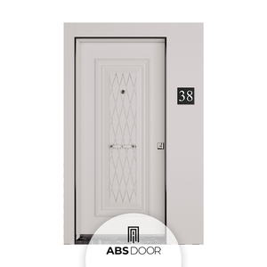 Absdoor Aura tự nhiên Veneer thép cửa vượt thời gian sang trọng cho mục nhập biệt thự nội thất khách sạn cuối cùng An Ninh gỗ Veneer kết thúc - Product Image 1
