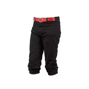 Shorts de baseball/softball unisexes à rayures, noms et numéros d'équipe personnalisés, impression numérique, évacuation de l'humidité, séchage rapide, 100% polyester - Product Image 4