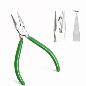 Alicates de Punta Plana Profesionales de Acero Inoxidable, Herramienta para Hacer Joyas, para Envolver Alambre y Reparar - Product Image 1