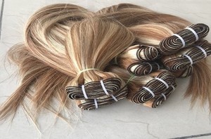 Extensiones de cabello humano liso de 22 pulgadas, pelo peruano sin procesar de la mejor calidad, supersuave y sedoso, indio, P30/613 - Product Image 6