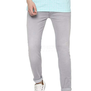 Custom Logo <b>Jeans</b> Pant Best Quality Solid Color <b>Jeans</b> Pants New Fashion OEM Custom <b>Jeans</b> Pants - Product Image 3