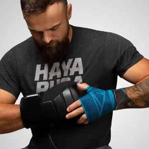 Muñequera con logotipo impreso por sublimación OEM personalizada de la mejor calidad, muñequera de ajuste transpirable de calidad superior, muñequera - Product Image 5