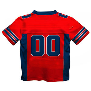 Camiseta de fútbol americano bordada con nombre de equipo personalizado impreso personalizado de alta calidad - Product Image 2