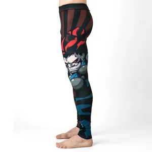 Leggings de alta calidad para mujer, mallas con logotipos sublimados, protección contra sarpullido BJJ con personalizado - Product Image 5