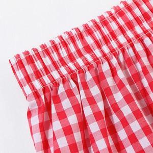 Calzoncillos bóxer a cuadros de algodón ligeros y elegantes para hombre, ropa de dormir cómoda de punto transpirable y duradera para uso diario - Product Image 2