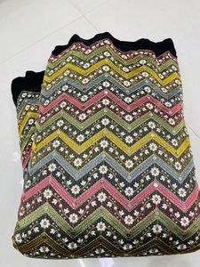 Alta calidad bordado Georgette tul tela impresa patrón de punto vestidos de fiesta de boda precio de exportación directa proveedor indio - Product Image 6