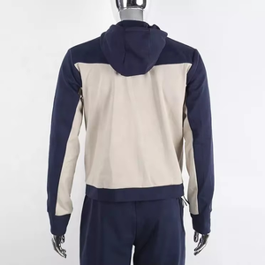 Ensemble de survêtement de sport technique en molleton pour homme, léger et respirant, deux pièces, pour jogging d'hiver, vêtements de sport 100% - Product Image 2