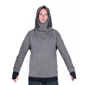 Low Moq Wholesale Drop Shoulder Vintage Ninja Hoodie Breathable Men Full <b>Face</b> Ninja Hoodie <b>Mask</b> Hoodie Men's - Product Image 6