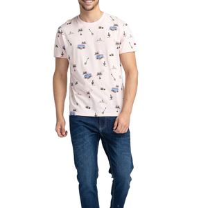 Venta al por mayor personalizado 100% algodón manga corta respetuoso con el medio ambiente transpirable Streetwear camiseta hombres alta calidad 300g - Product Image 1