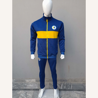 Survêtement de football personnalisé en polyester pour hommes, tenue de sport professionnelle pour club, fabrication OEM ODM Sialkot, vente en gros