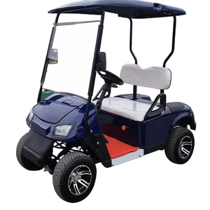 Nouvelle voiturette de golf électrique personnalisable avec 1-2 sièges, vitesse de 50-70 km/h, autonomie de 30-50 km, certifiée CE pour adultes - Product Image 1