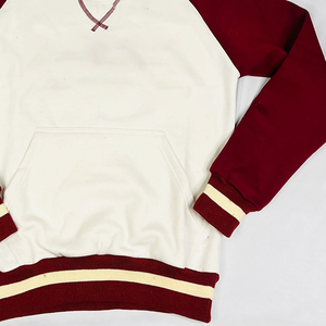 เสื้อสเวตเตอร์คอกลมลายตัวอักษร phi Nu Pi chenille โลโก้แบบสวมหัวผ้าฟลีซแบบถักสองชั้น - Product Image 4