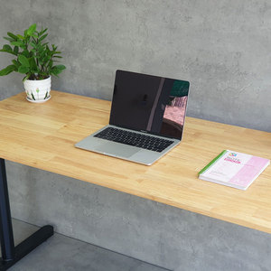 โต๊ะทำงานมินิมอล 140x60 ซม. ขาเหล็กสแตนเลส HBTO003 ระบบเคลือบผง TIO สำหรับใช้ในห้องนอนหรือสำนักงาน - Product Image 5