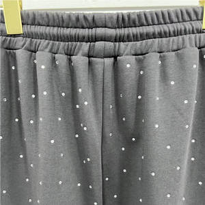 Nouveau dernier survêtement décontracté en strass de conception pour survêtement en strass de base unisexe avec pantalon de survêtement fabriqué par la ligne d'exportation urbaine - Product Image 6
