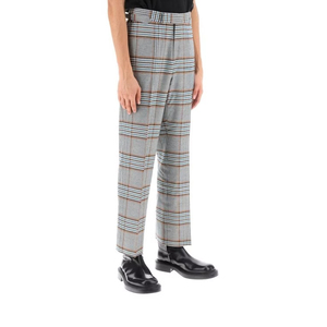 Fourniture directe d'usine bouton braguette taille nouveau Style coton couleur unie Tartan pantalon pour hommes/nouveauté hommes pantalons - Product Image 4