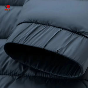 Fabricant de vêtements OEM sur mesure, vestes matelassées en duvet imperméables pour hommes, taille plus, avec logo personnalisé - Product Image 5