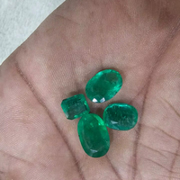 Piedras Preciosas Sueltas de Esmeralda de Calidad AAA, Excelente Brillo, Forma Perfecta, Color Verde, Calidad Natural de Zambia, 20% de Descuento y Regalo de Año Nuevo