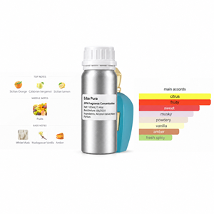 Eau de Parfum en Spray Vanille aux Notes Fruitées/Gourmandes et Agrumes, Inspirée d'Erba Pura, 20% Huile de Parfum, 100ml, Brume Quotidienne - Product Image 1
