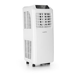 เครื่องปรับอากาศแบบพกพา 7000 BTU สำหรับบ้าน 3 in 1 ระบบทำความเย็น ลดความชื้น พัดลม ประหยัดพลังงาน ระดับ A ใช้สารทำความเย็น R290 สำหรับห้องขนาด 10-15 ตร.ม. เสียงเงียบ 50 เดซิเบล สีขาว - Product Image 1