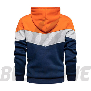 Sudadera con Capucha Unisex Bloodline, Amarilla, para Invierno, con Cierre, Corte Regular, Color Sólido, Informal, con Bolsillo Frontal, Forro Polar Transpirable - Product Image 5