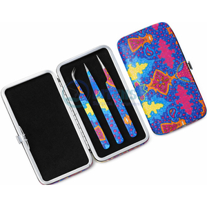 Estuche Protector de Pinzas de Cuero Sintético con Patrón de Serpiente Premium, Bolsa de Almacenamiento, Logotipo Personalizado, OEM, Venta al por Mayor - Product Image 3