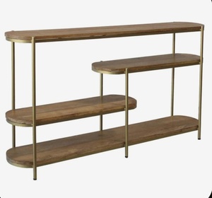 Table console Fabricant de gros Ovale Design Couloir Table centrale latérale moderne pour l'intérieur de l'hôtel Utilisation de la décoration intérieure - Product Image 1