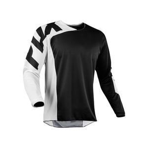 Jersey de Motocross Personalizado, Transpirable, de Poliéster/Algodón, con Estampado, de Manga Larga, de Alta Calidad - Product Image 5