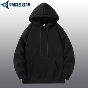 Sudadera con Capucha Ecológica para Mujer DAIZEN STAR, Color Sólido, 100% Algodón, Forro Polar Transpirable, Antiarrugas, Secado Rápido, 3D - Product Image 4