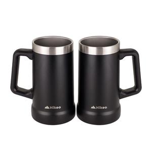 Ensemble de 2 mugs à bière en acier inoxydable écologiques et légers Hikeo, capacité de 730 ml chacun - Product Image 1