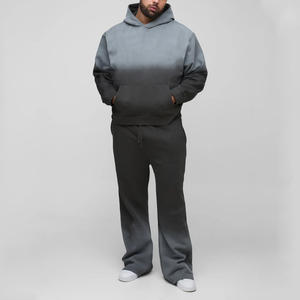 Conjunto Deportivo Personalizado para Hombre, Sudadera con Capucha y Pantalones Deportivos, Chaqueta con Cierre, 100% Algodón, Logotipo Personalizable, Directo de Fábrica - Product Image 2