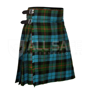 ผ้าวูลทรงกระโปรงสูงสำหรับผู้ชายผ้าสักหลาดอย่างดีเยี่ยมมีดอัดจีบผ้าขนแกะแบบพรีเมียม - Product Image 1