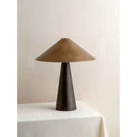 Lampe de table en métal LED à commande par interrupteur AC/DC, design européen moderne, écologique, à intensité variable, lumière protectrice pour les yeux, pour la maison et l'hôtel, verte