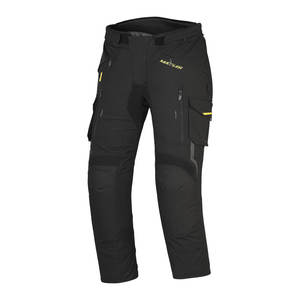 Pantalones textiles para moto diseñados para viajes prolongados con resistencia a la abrasión y armadura de nivel 1 CE. - Product Image 5