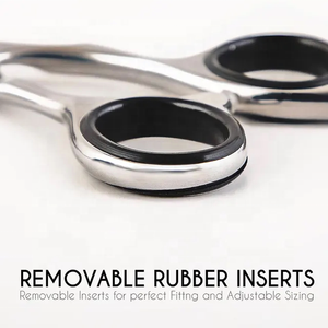 กรรไกรตัดผมโรงงานแบบกําหนดเองคุณภาพสูงระดับมืออาชีพพร้อมโลโก้ที่กําหนดเองและกรรไกรตัดผมความงามบรรจุ - Product Image 5