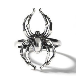 Bague pour homme Jeulia Spider Magic en acier inoxydable plaqué - Product Image 1