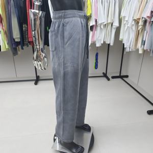 Acid Wash Vintage <b>Oversize</b> <b>Sweatpants</b> Custom Logo Design Heavyweight Cotton Casual Streetwear Straight Pants - Product Image 2