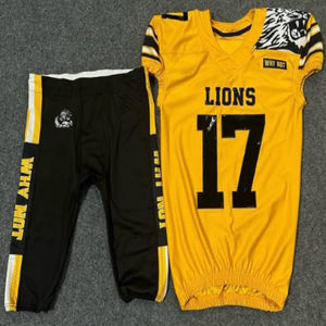 Uniformes de fútbol americano juvenil de alto rendimiento, uniformes de fútbol americano de sarga, bordados y sublimados - Product Image 1