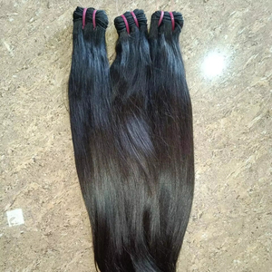 100% extensiones de cabello Remy indio recto Natural 26 pulgadas longitud estirada cinta Invisible rizo profundo rizado alineado precio - Product Image 1