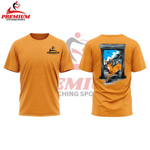 Ropa de calle de algodón en blanco, camiseta Vintage, camiseta de gran tamaño con hombros caídos, camiseta personalizada de alta calidad con estampado de peso pesado para hombre - Product Image 3