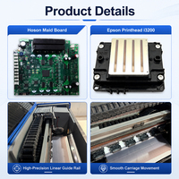 Set Printer DTF Pabrik A3 dengan Head I3200 dan Board Hoson dengan Colokan EU AU US untuk Kaos