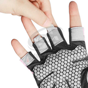 2025 superventas cómodos GUANTES DE Fitness de cuero de medio dedo para mujeres para deportes al aire libre y levantamiento de pesas en el gimnasio - Product Image 2