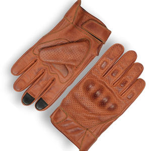 Gants de moto de course professionnels de taille et de couleur personnalisées de haute qualité Gants d'équitation en cuir appropriés pour l'extérieur - Product Image 5