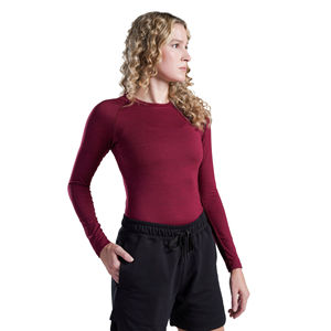 Camiseta de entrenamiento de manga larga, camiseta de compresión de alta calidad, ropa ajustada informal para mujer, camiseta de compresión superior de Yoga para mujer - Product Image 1